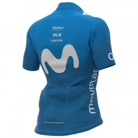 Maillot vélo Femme 2021 Movistar Team N001